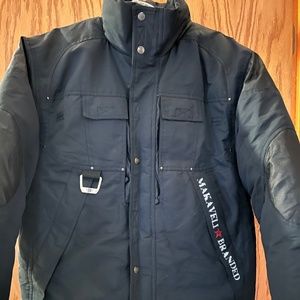 Makaveli Branded Down Coat Tupac Shakur Black Boys XL 18-20 Black Snowboard Ski